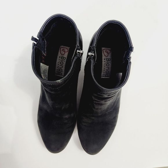 Blondo black waterproof  ankle booties size 6.5 - Picture 10 of 14